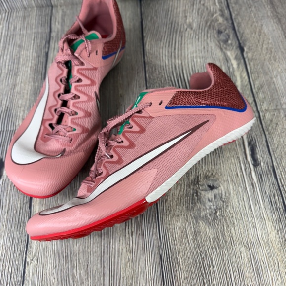 Nike Zoom Rival Sprint Armory Pack Red Stardust/Green/Red Mens HQ2061-600 - Picture 8 of 8